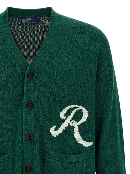 Bicolor Linen Cardigan