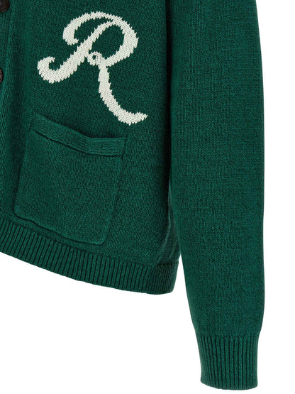 Bicolor Linen Cardigan