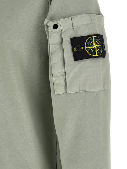 Bicolor Cotton Sweatshirt