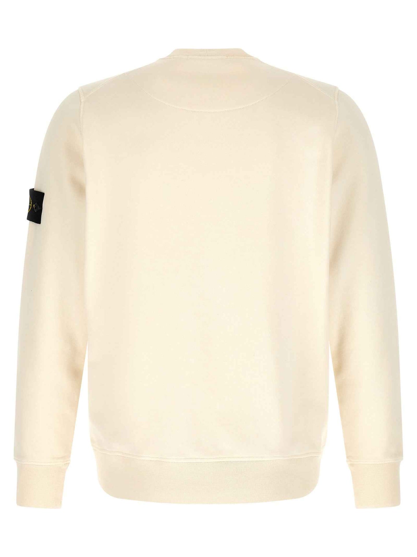 Beige Cotton Sweatshirt