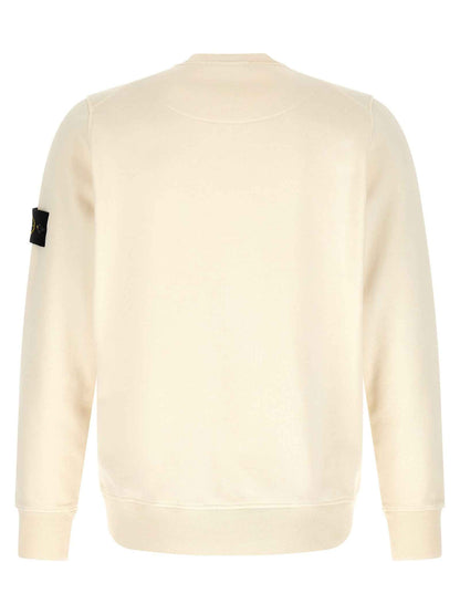 Beige Cotton Sweatshirt