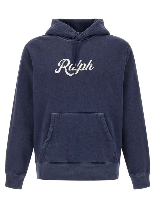 Blue Cotton Sweatshirt