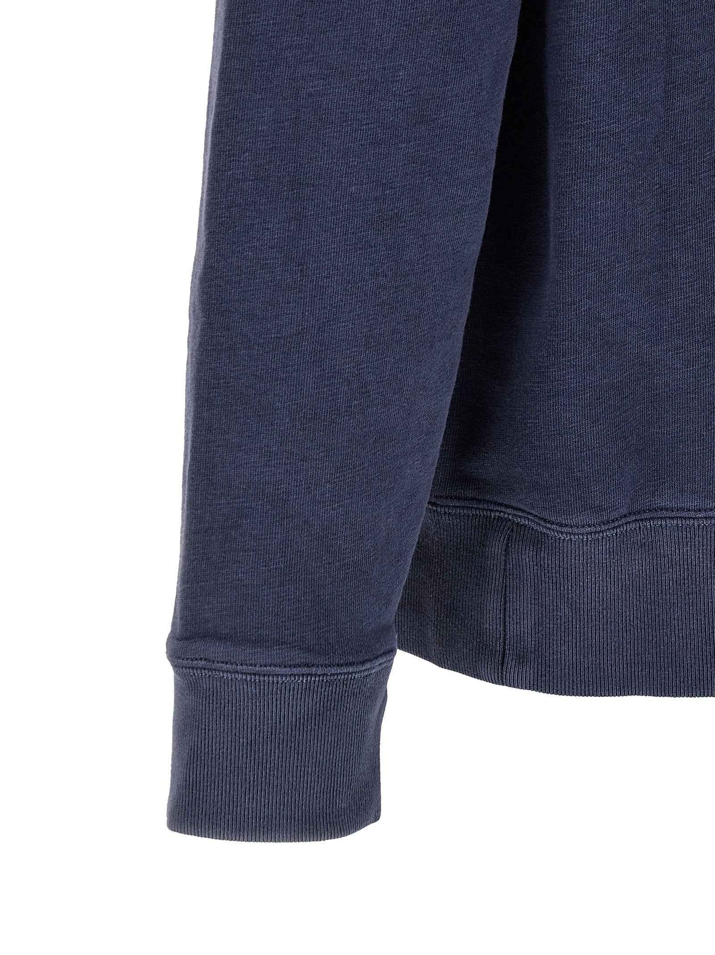 Blue Cotton Sweatshirt