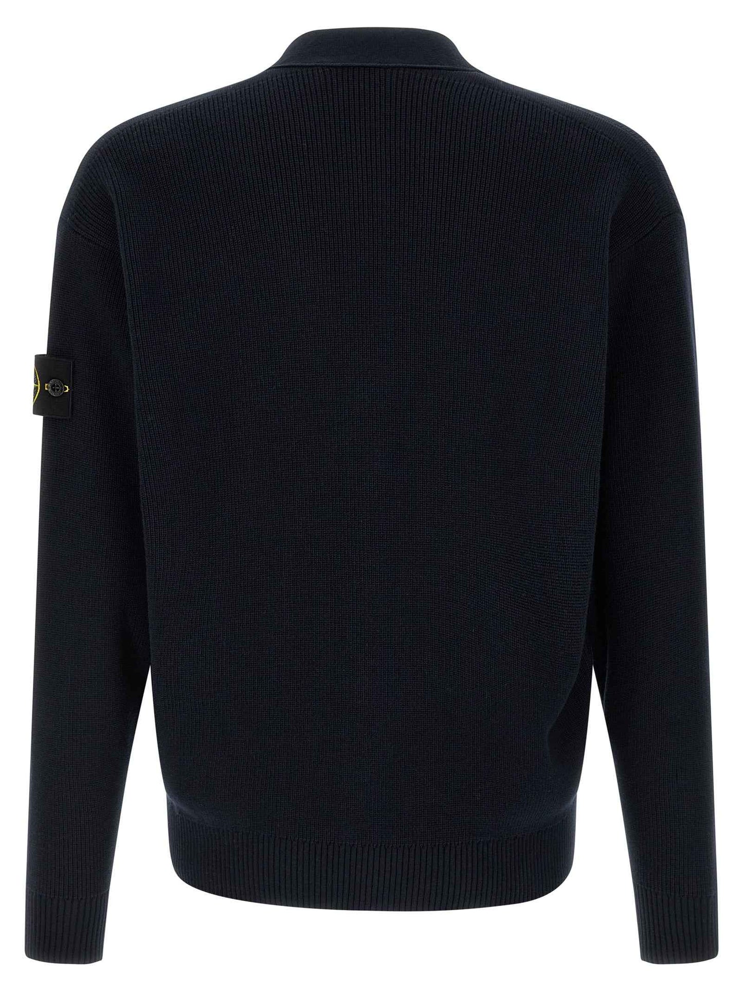 Blue Cotton Cardigan