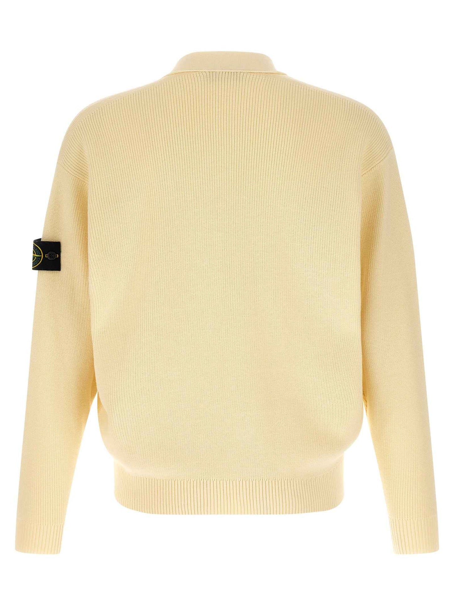 Beige Cotton Cardigan