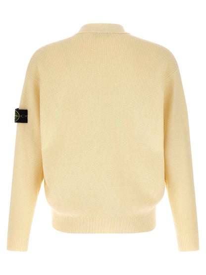 Beige Cotton Cardigan