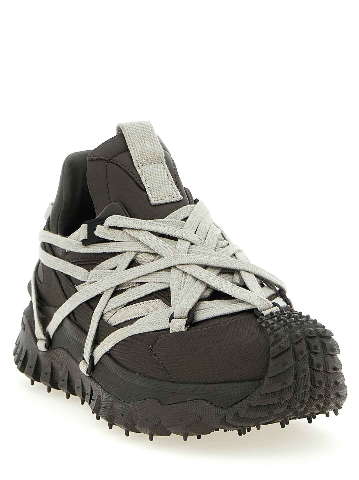 Brown Cowhide Athletic Sneakers
