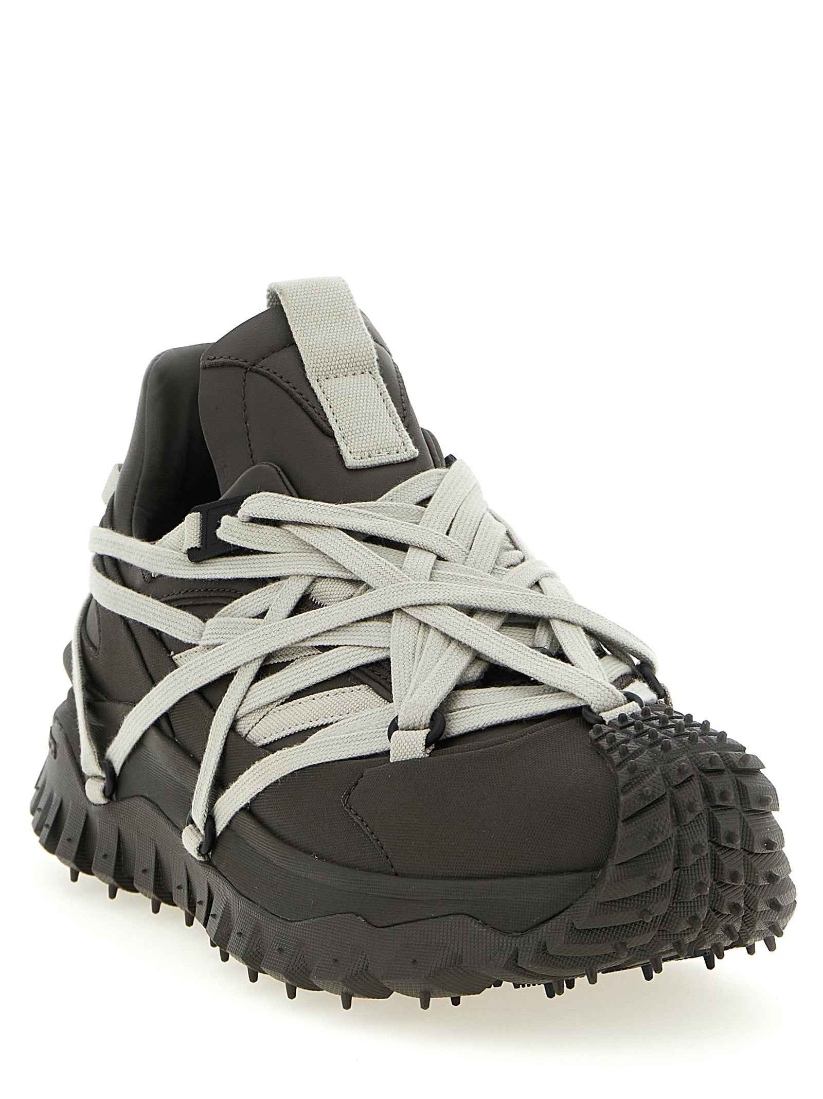 Brown Cowhide Athletic Sneakers