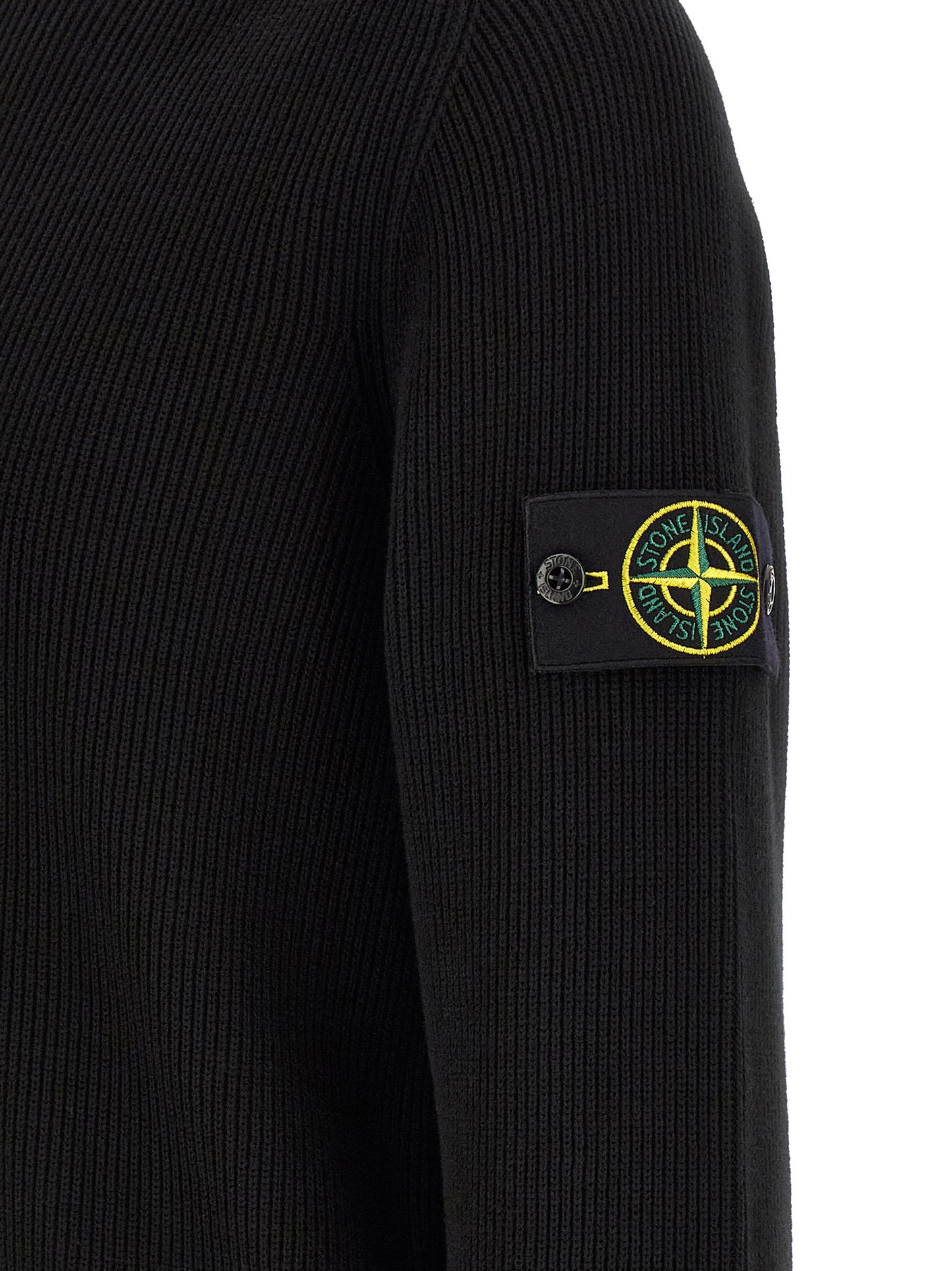 Black Cotton Cardigan