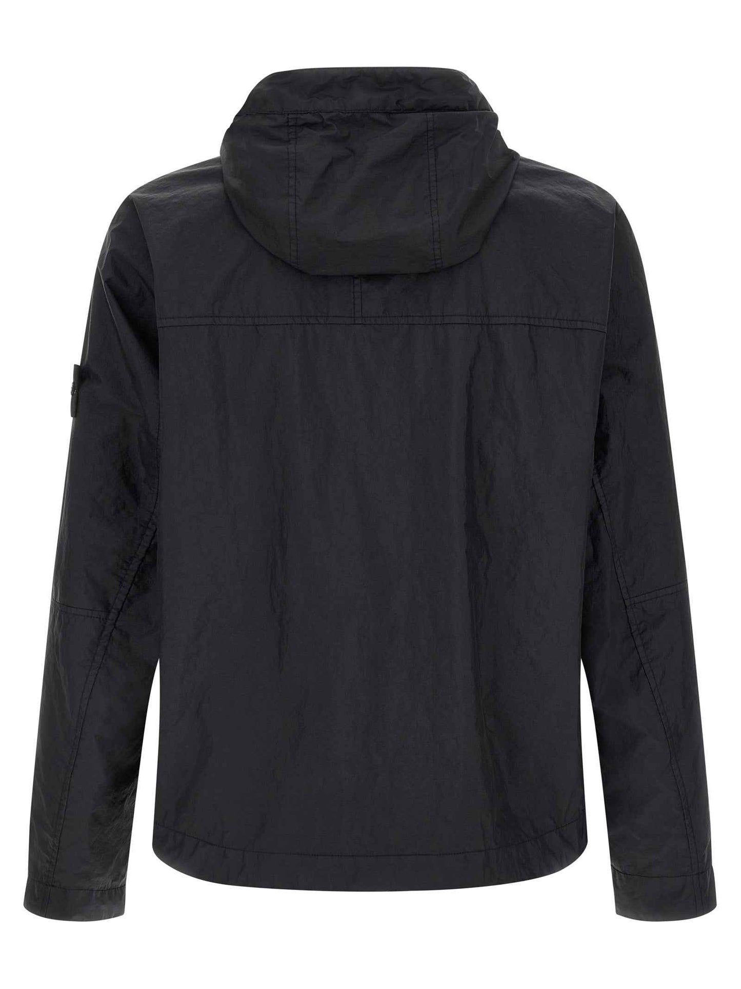 Blue Polyamide Shell Jacket