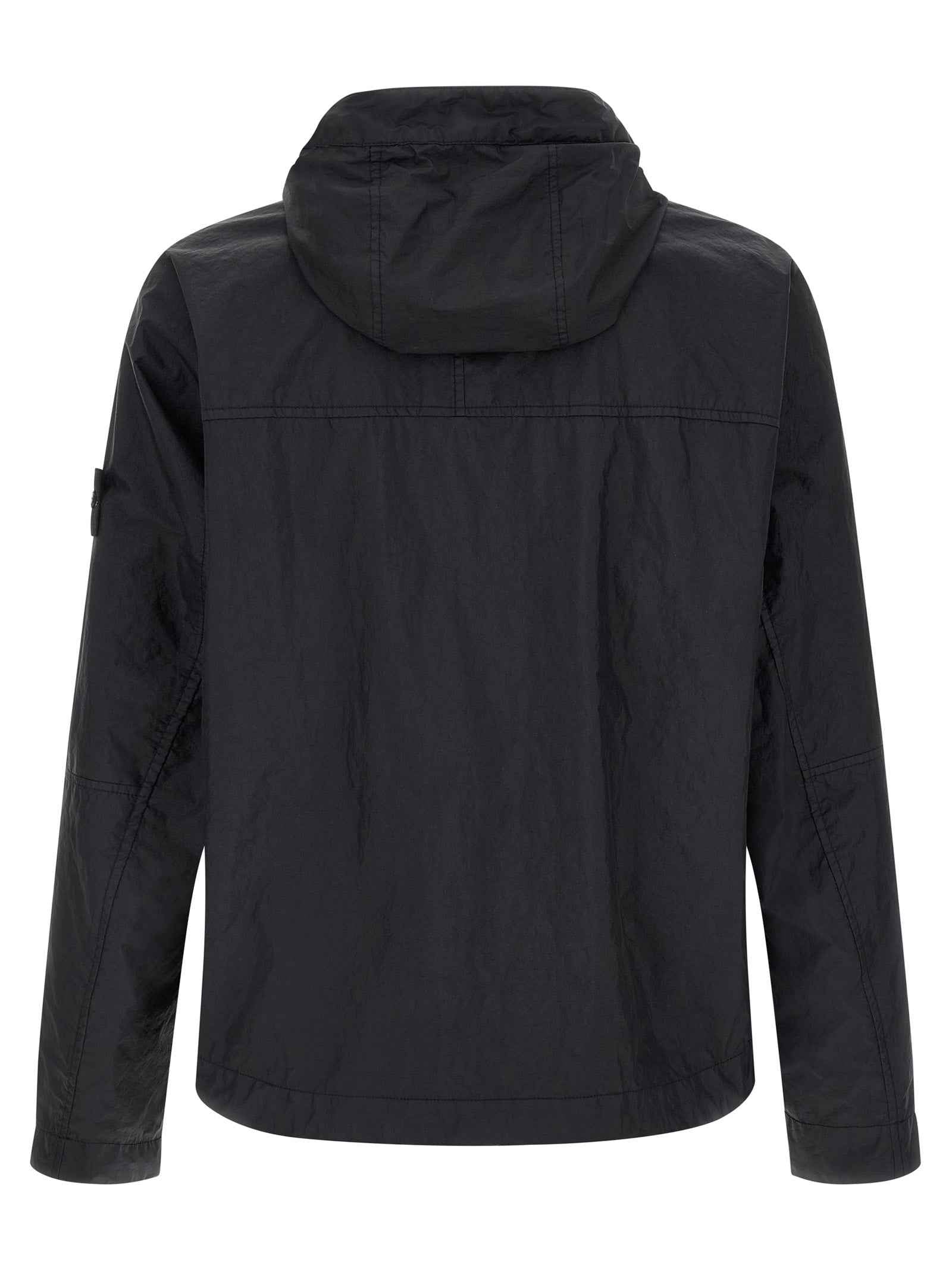 Blue Polyamide Shell Jacket