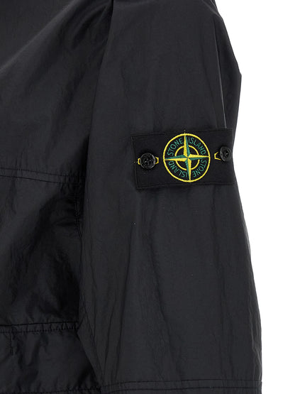 Blue Polyamide Shell Jacket
