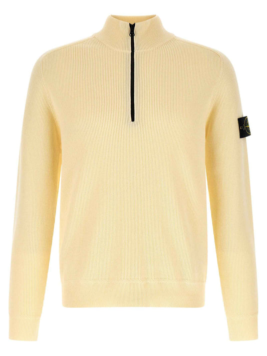 Beige Cotton Cardigan