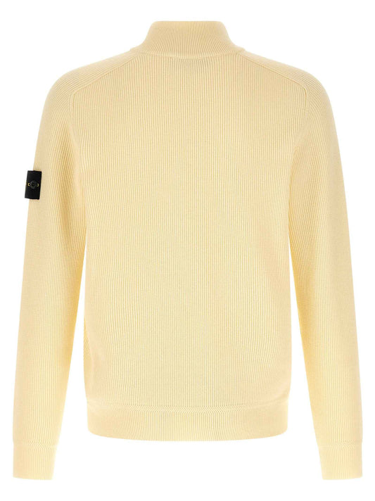 Beige Cotton Cardigan