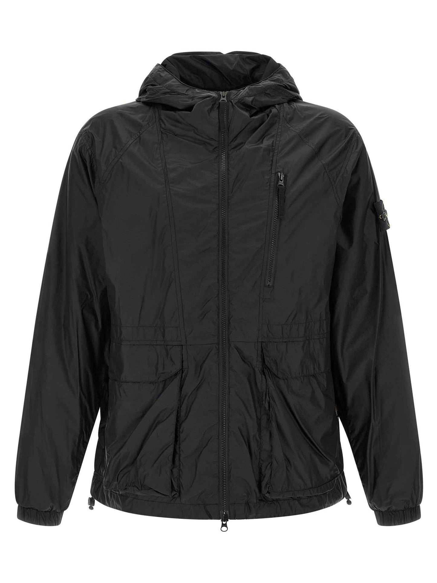 Blue Polyamide Shell Jacket
