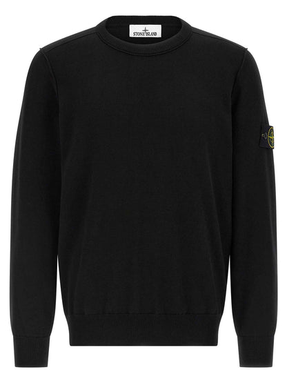 Black Cotton Cardigan