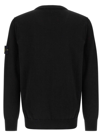 Black Cotton Cardigan