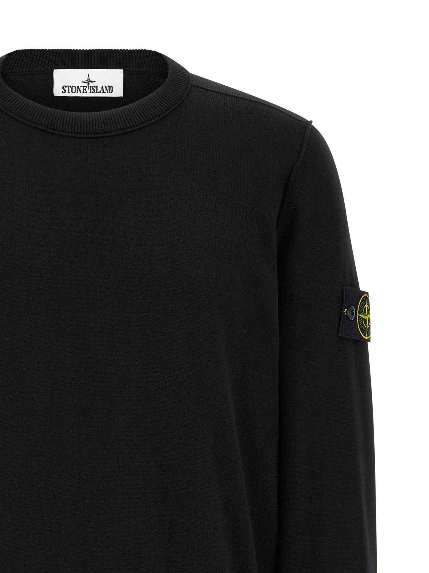 Black Cotton Cardigan