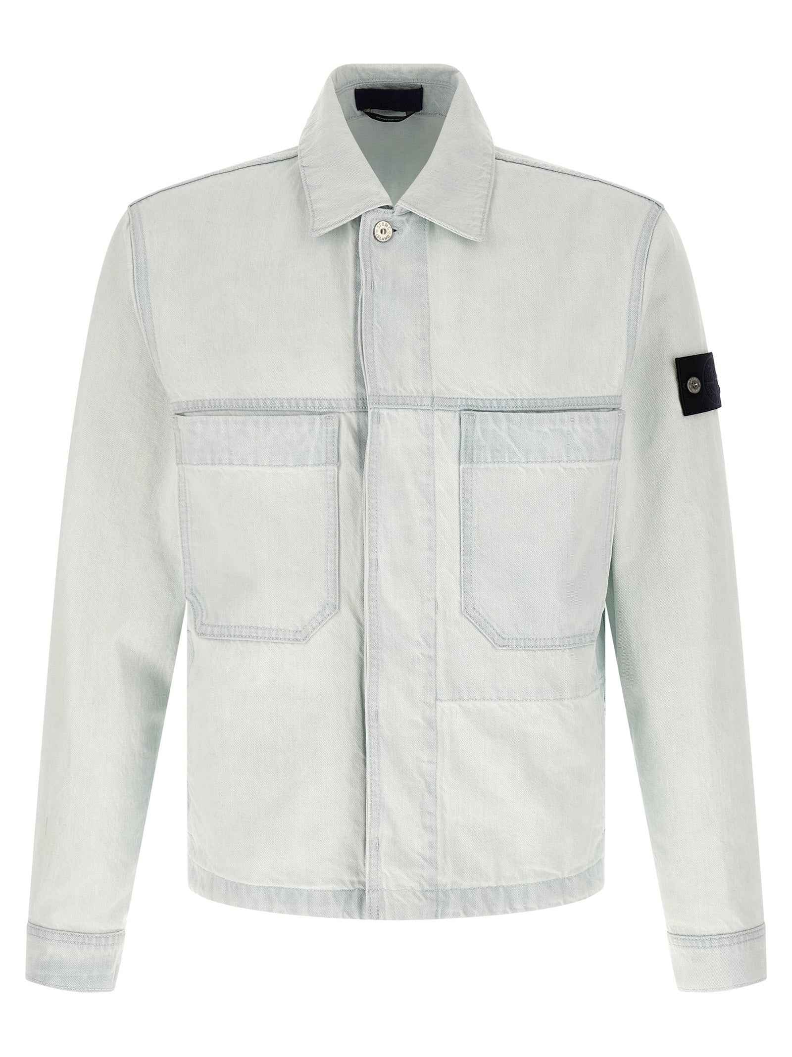 Blue Cotton Denim Jacket