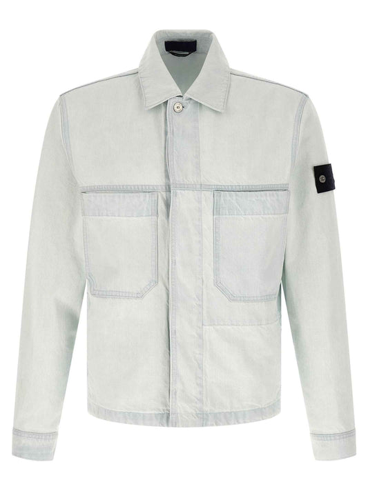 Blue Cotton Denim Jacket