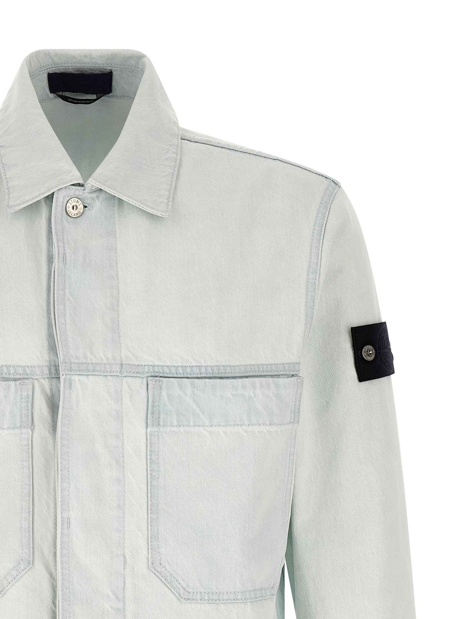 Blue Cotton Denim Jacket