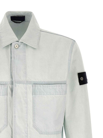 Blue Cotton Denim Jacket