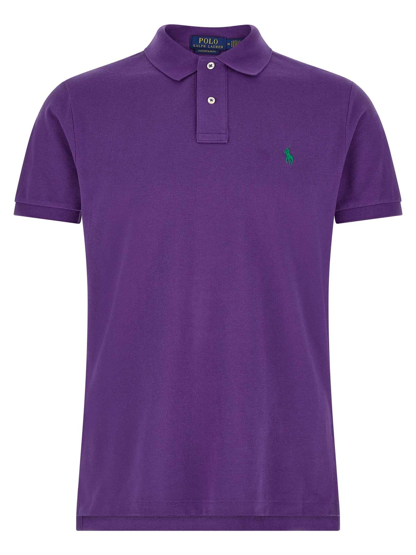 Purple Cotton Polo Shirt