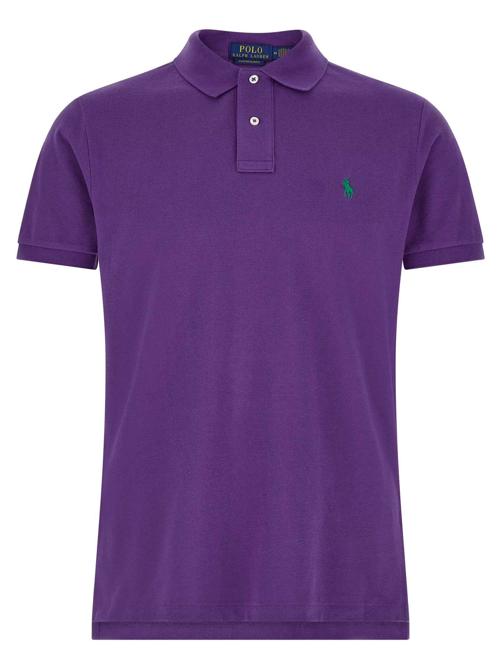 Purple Cotton Polo Shirt