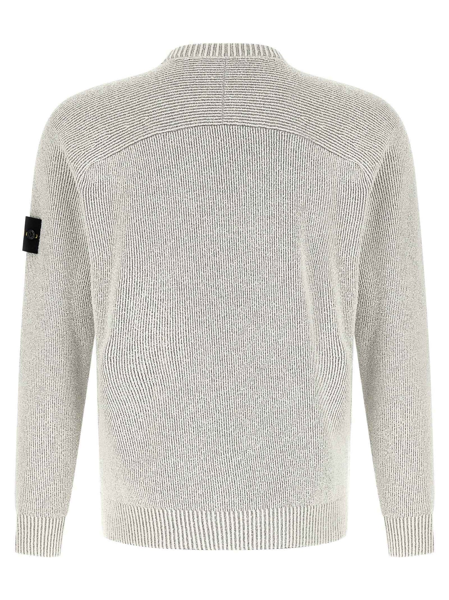 Gray Cotton Cardigan