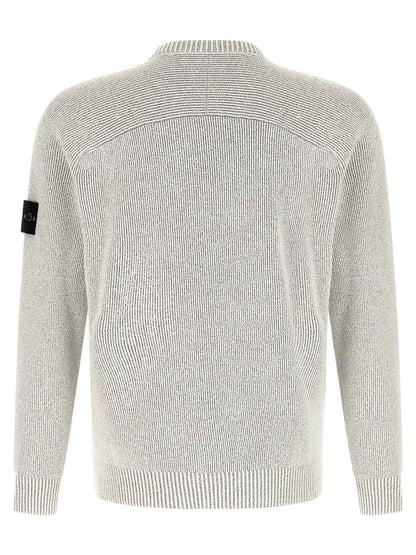 Gray Cotton Cardigan