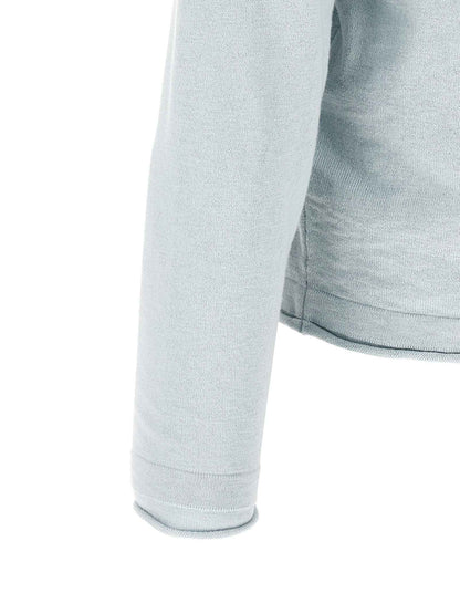 Blue Cotton Cardigan