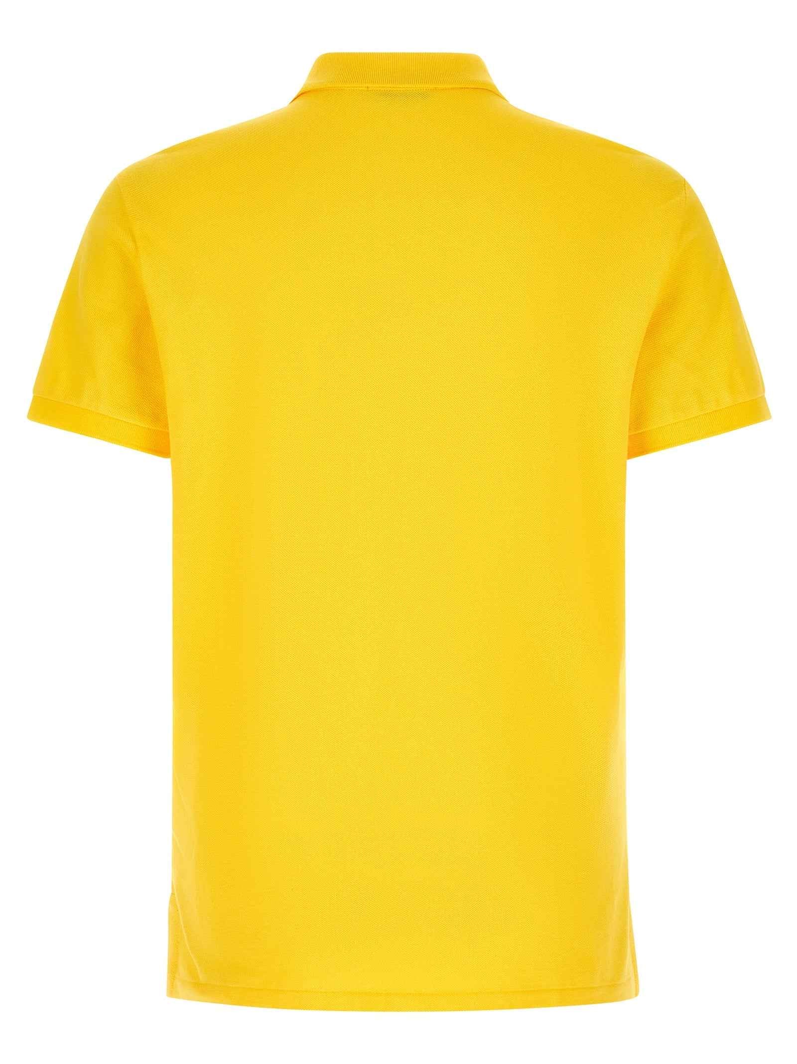 Bicolor Cotton Polo Shirt