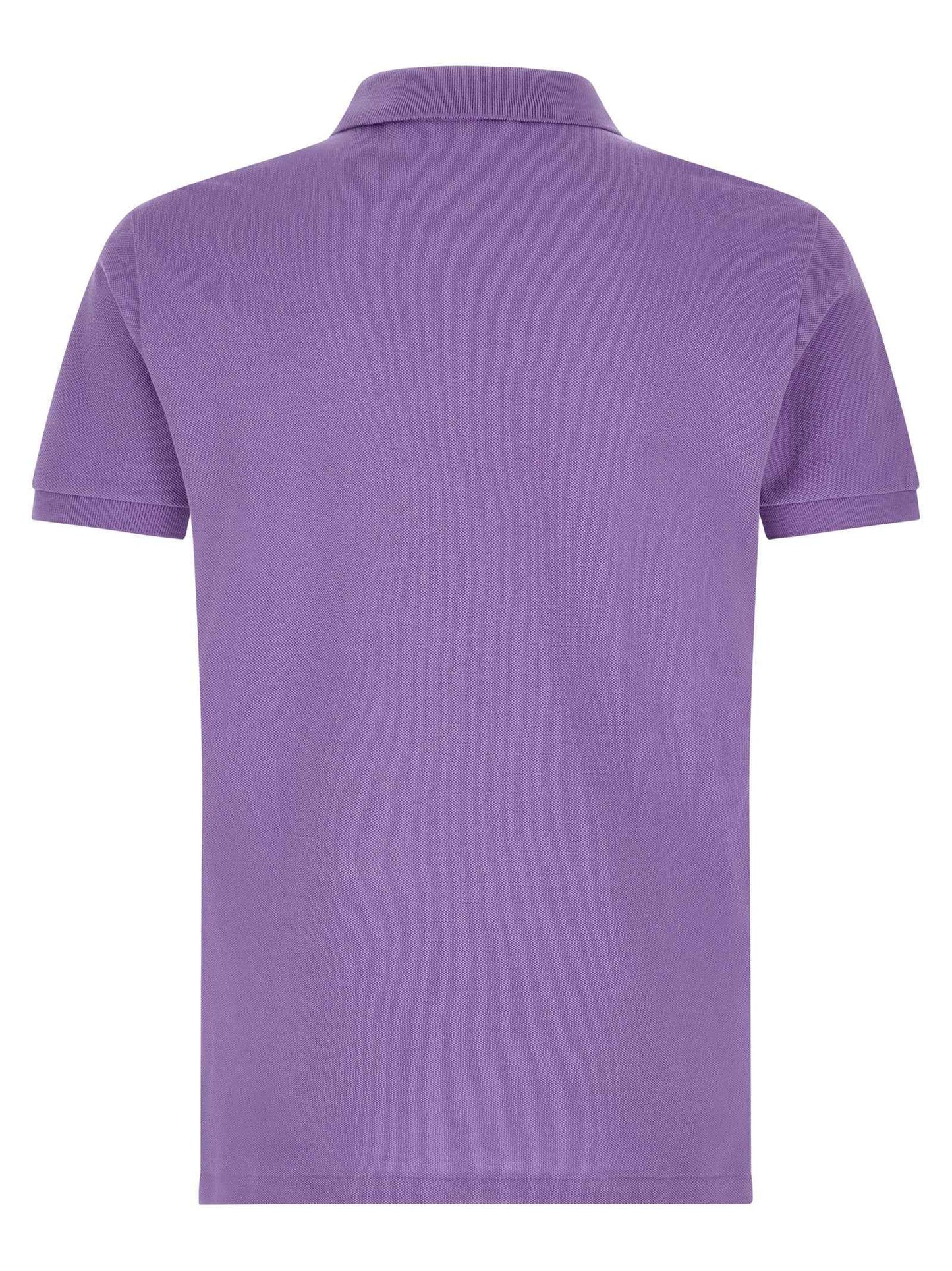 Purple Cotton Polo Shirt