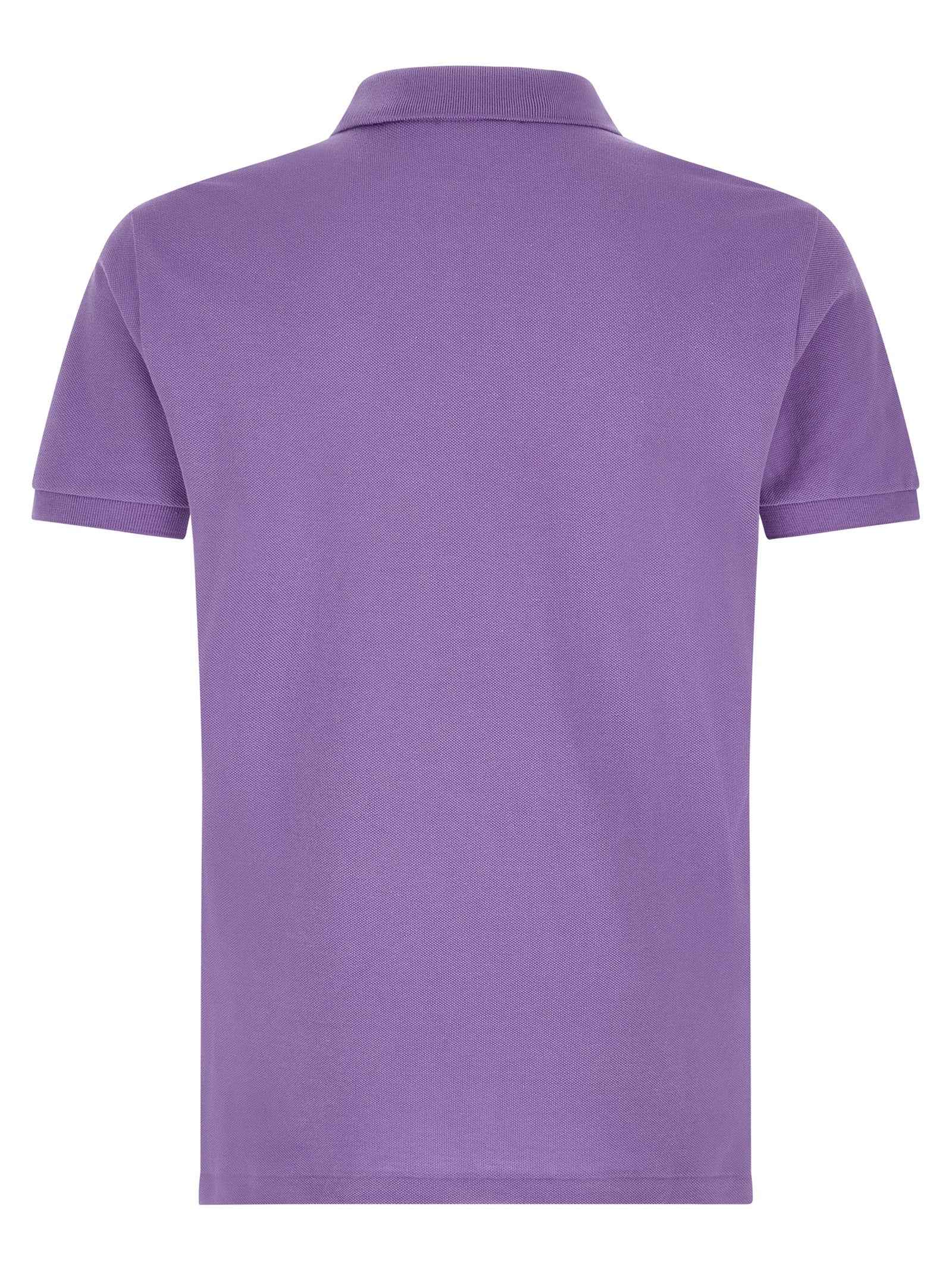 Purple Cotton Polo Shirt