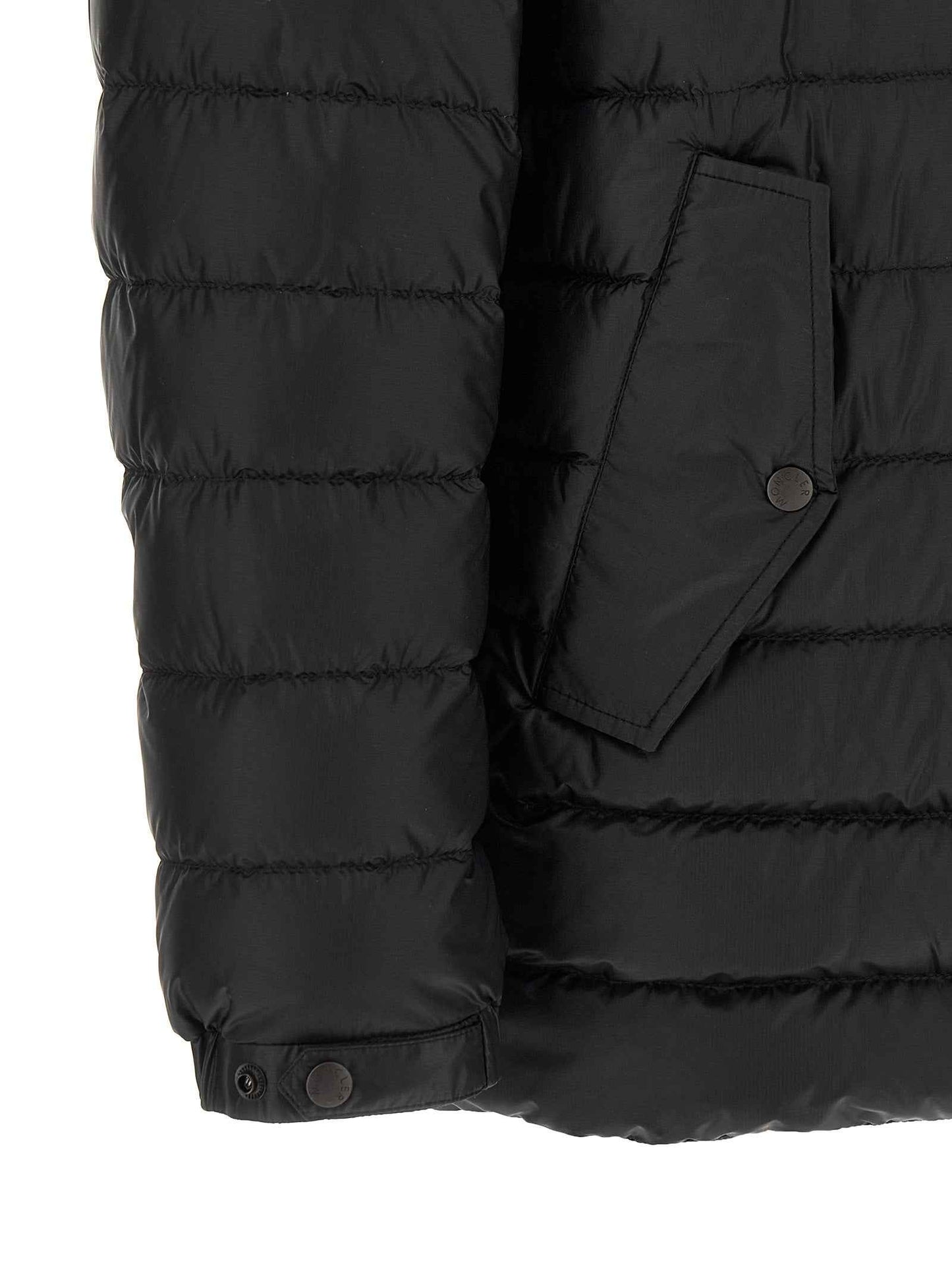 Black Polyamide Parka