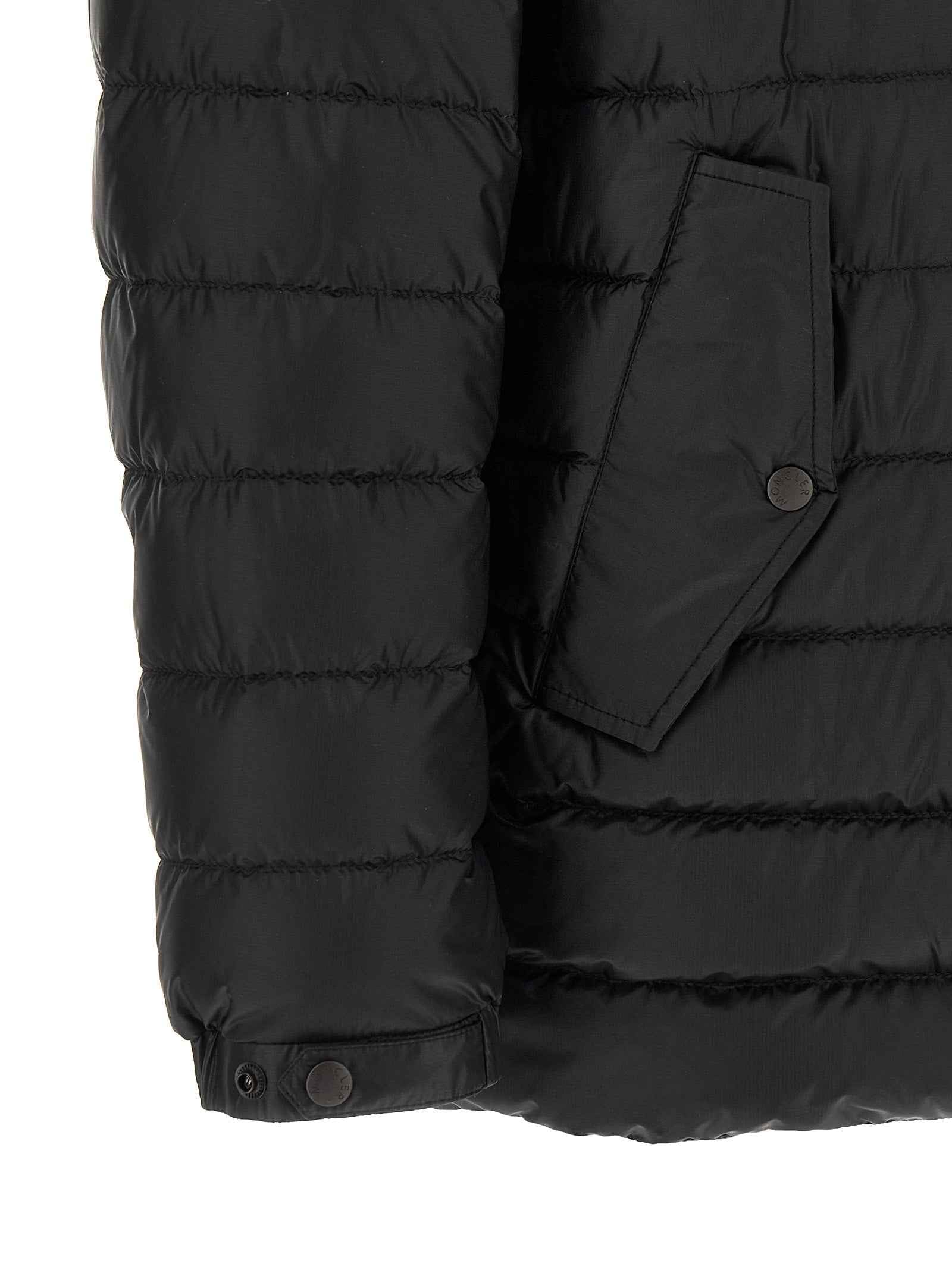 Black Polyamide Parka