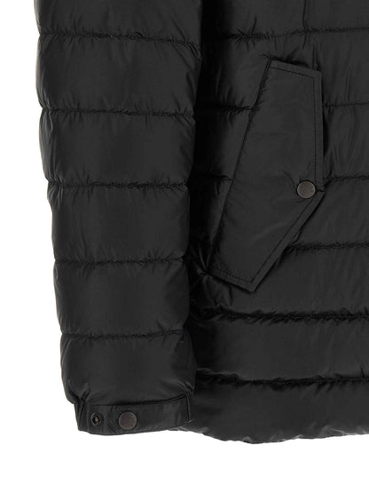 Black Polyamide Parka