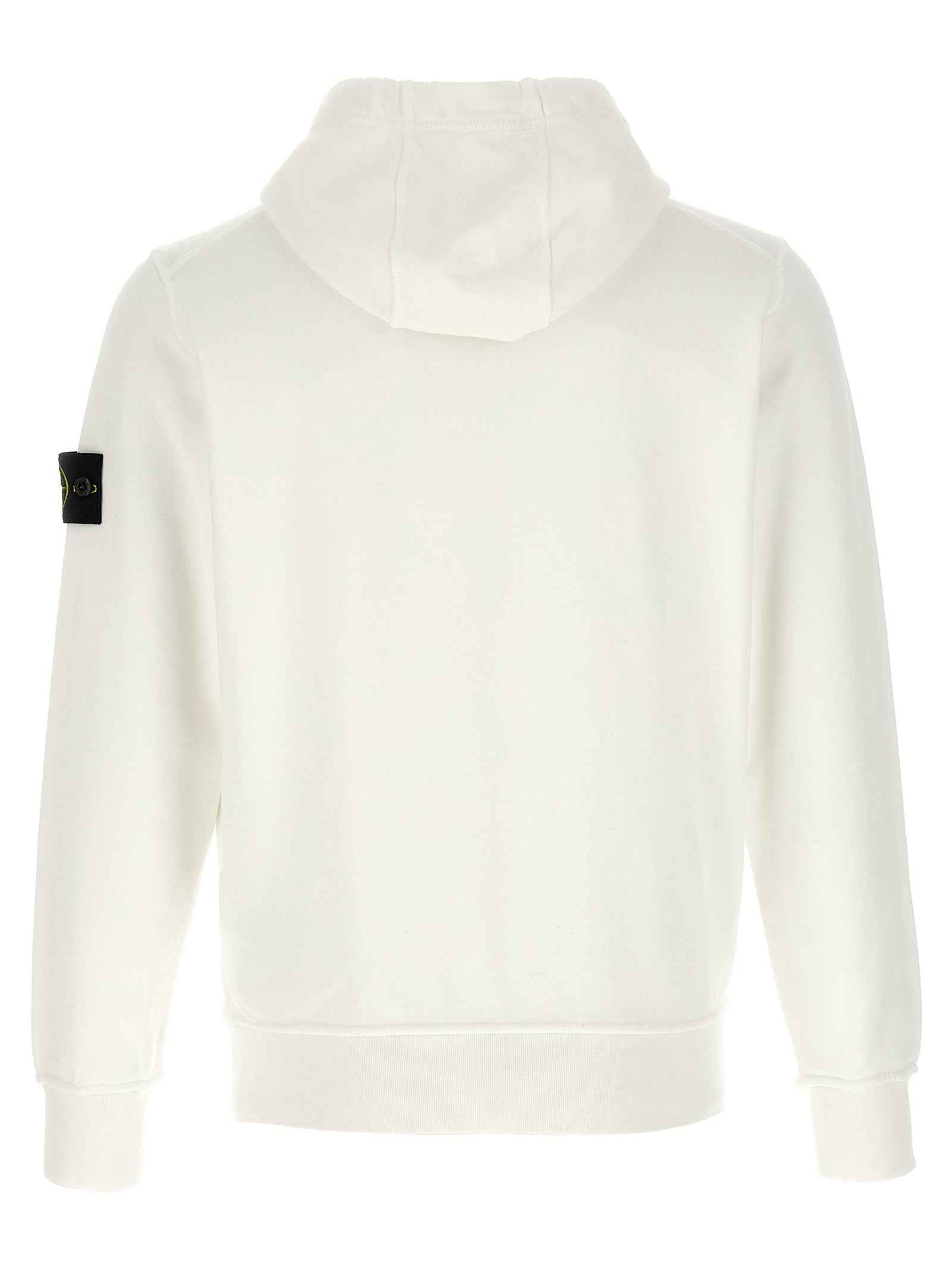 White Cotton Sweatshirt