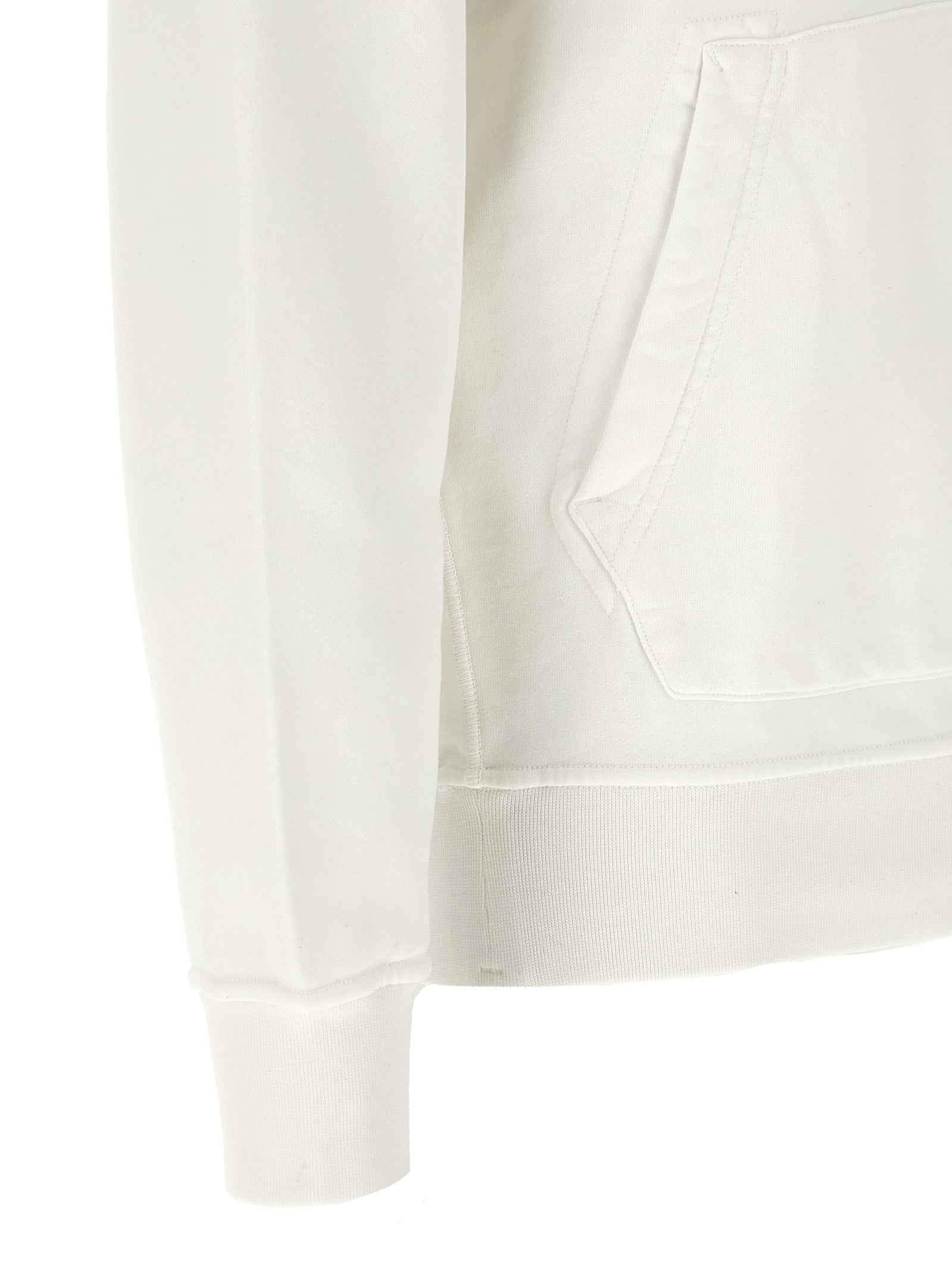 White Cotton Sweatshirt