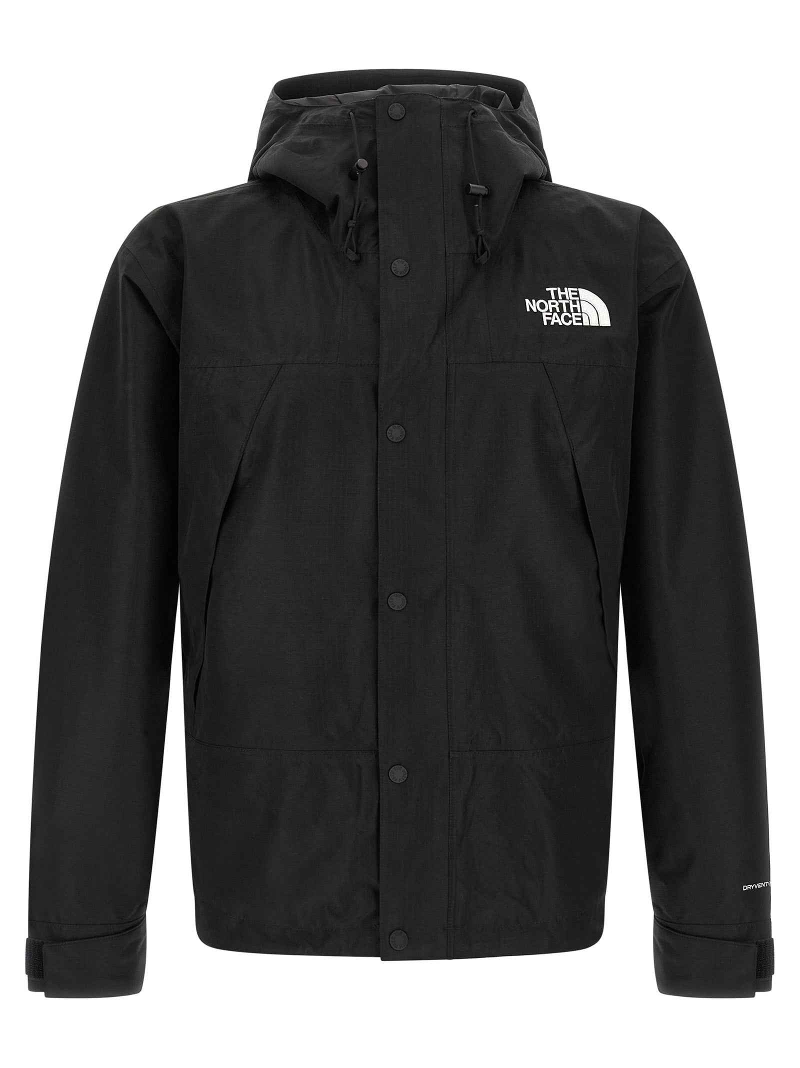 Black Polyester Shell Jacket