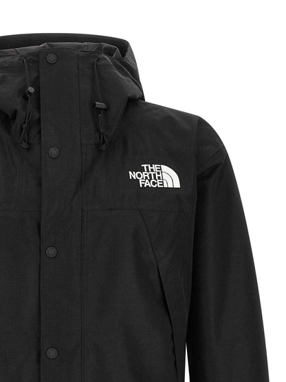 Black Polyester Shell Jacket