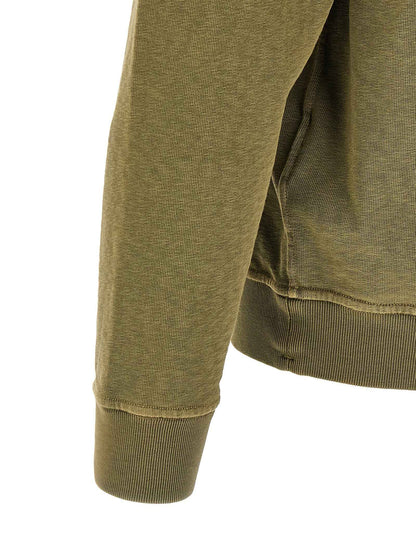 Bicolor Cotton Sweatshirt