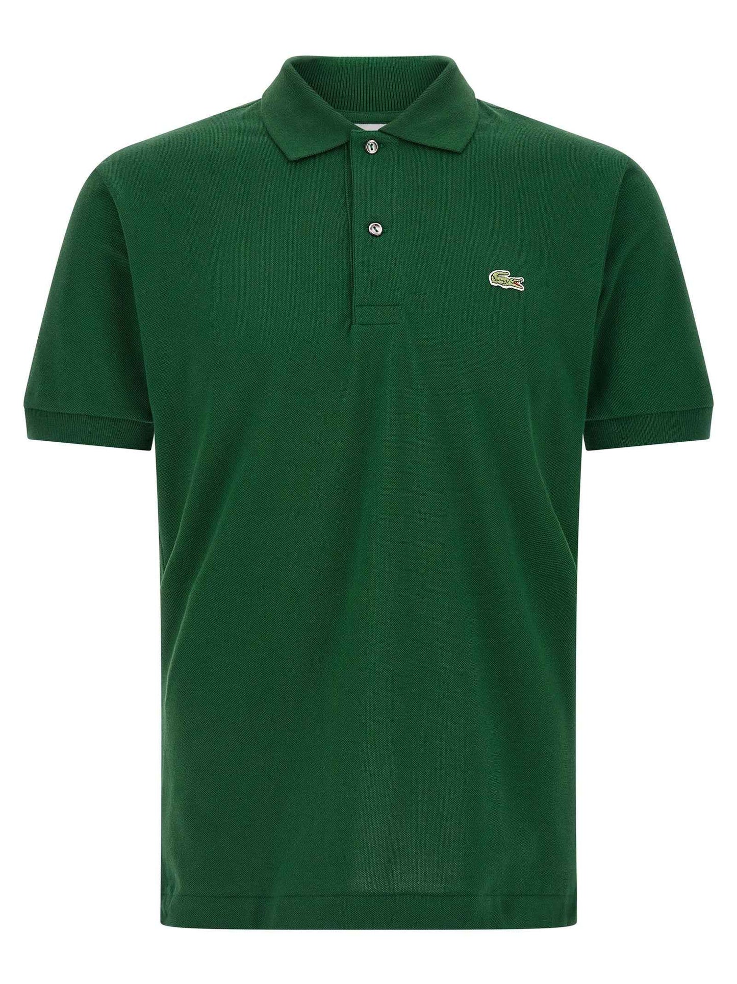 Bicolor Cotton Polo Shirt
