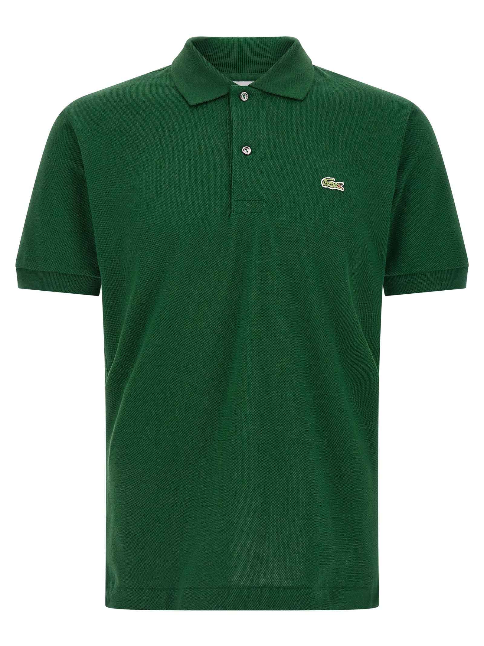 Bicolor Cotton Polo Shirt