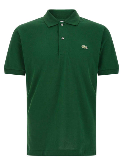 Bicolor Cotton Polo Shirt