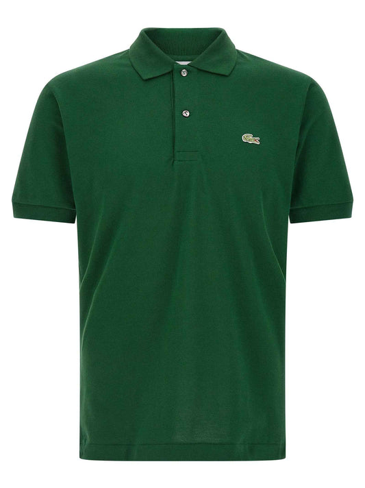 Bicolor Cotton Polo Shirt