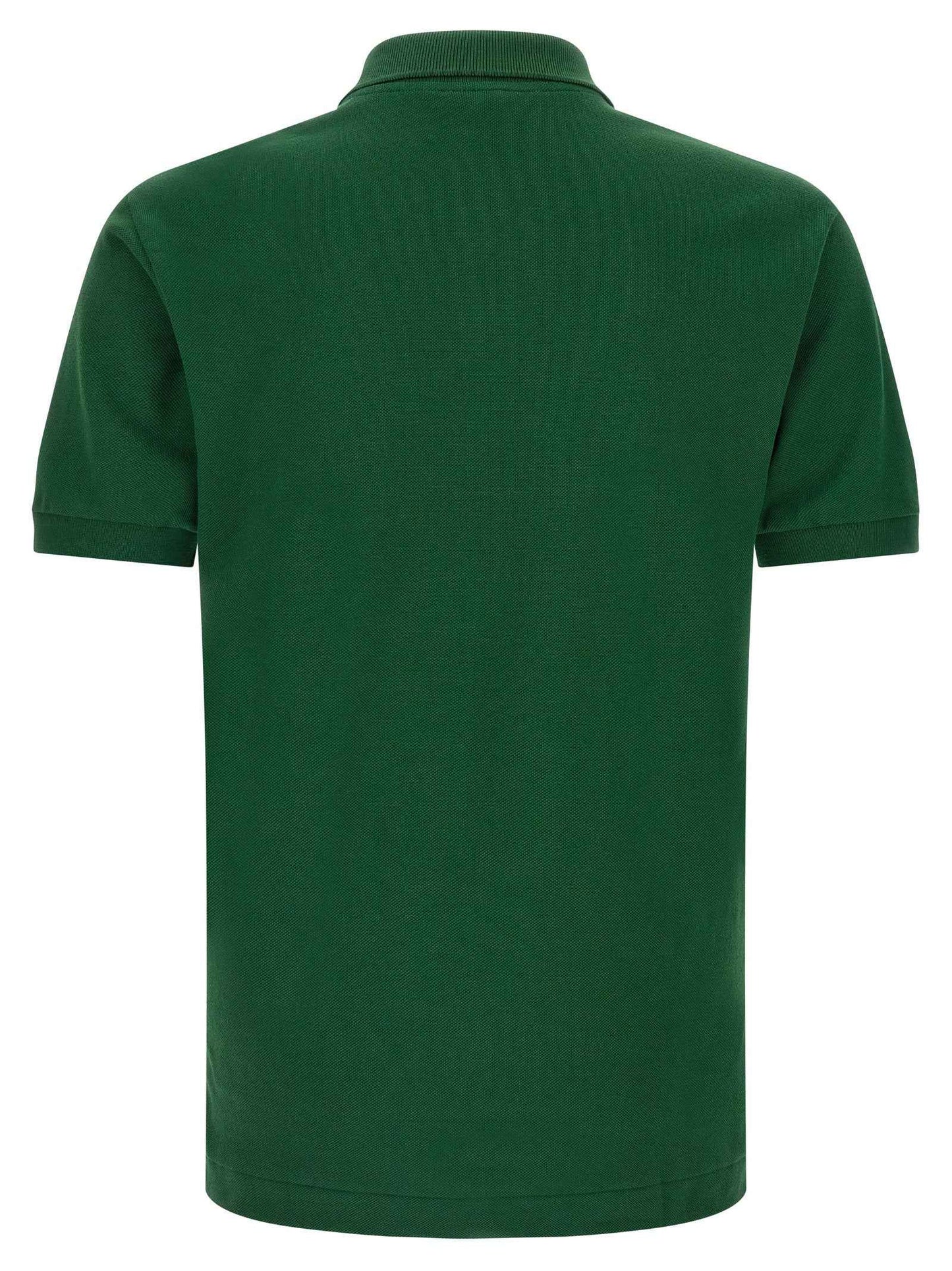 Bicolor Cotton Polo Shirt