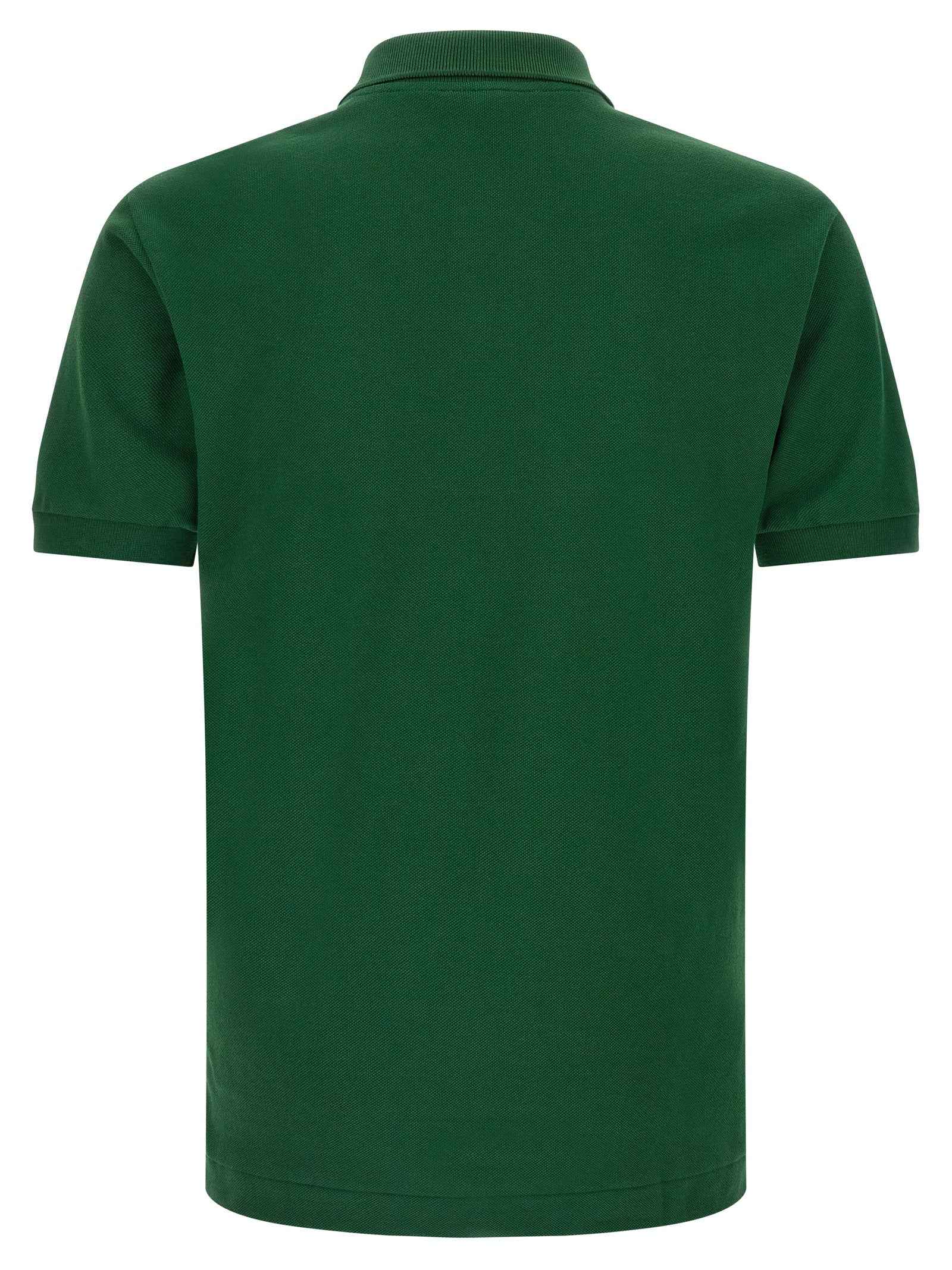 Bicolor Cotton Polo Shirt