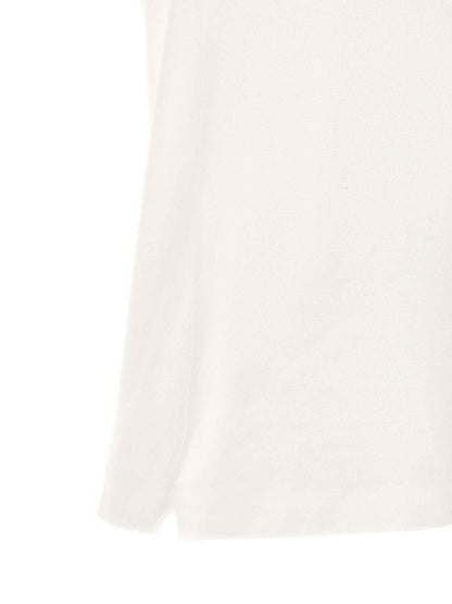 White Cotton Polo Shirt