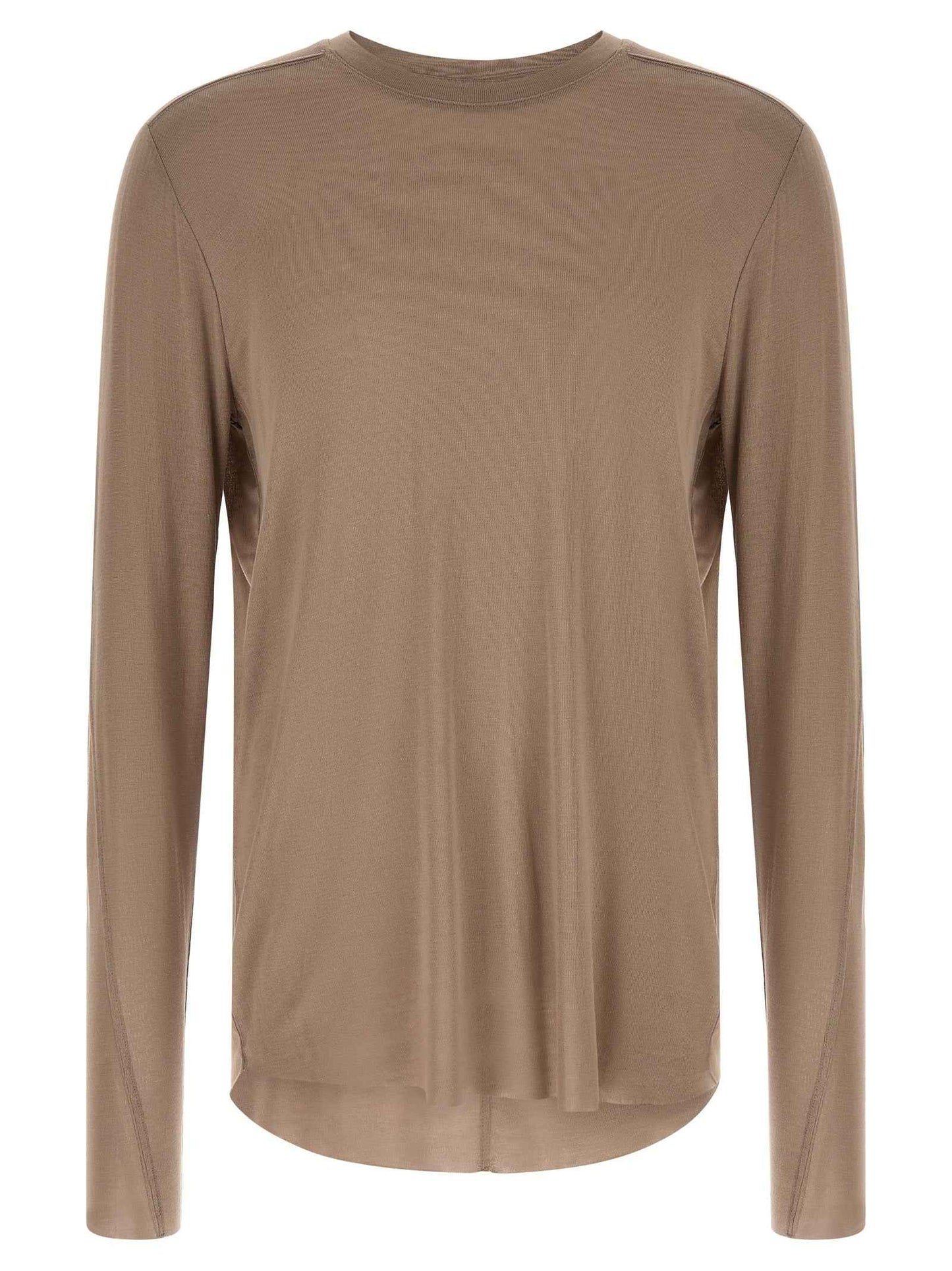 Gray Viscose T-Shirt